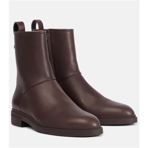 Loro Piana stivaletti kilda in pelle