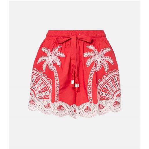 Farm Rio shorts palm trees in cotone