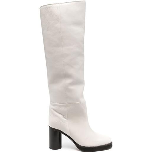 ISABEL MARANT stivali al ginocchio - bianco