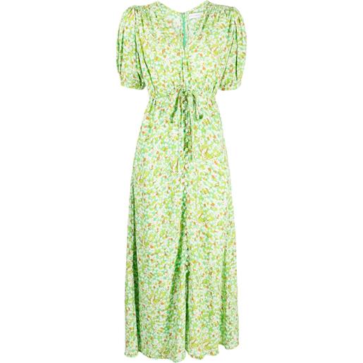 Faithfull the Brand abito bellavista a fiori - verde