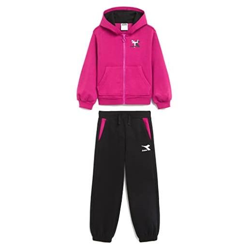 Diadora tuta girl tute fuxia 4 anni