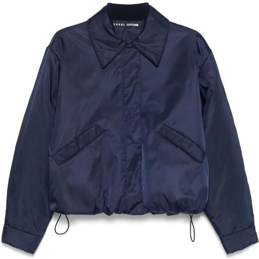 KASSL Editions bomber imbottito - blu
