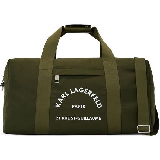 Karl Lagerfeld borsone rue st-guillaume - verde
