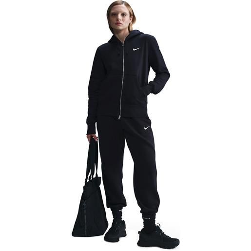Nike felpa donna Nike sportswear phoenix fleece nero