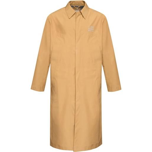 MM6 Maison Margiela X Salomon trench con colletto classico - toni neutri
