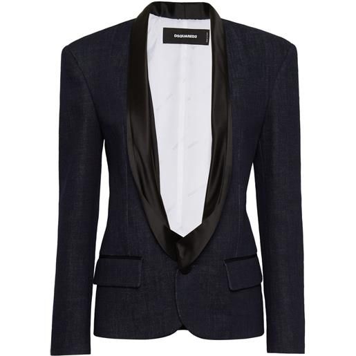 DSQUARED2 blazer monopetto - blu