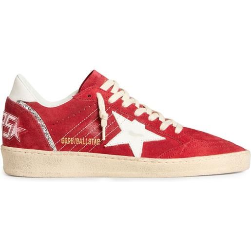 Golden Goose sneakers ball star - rosso