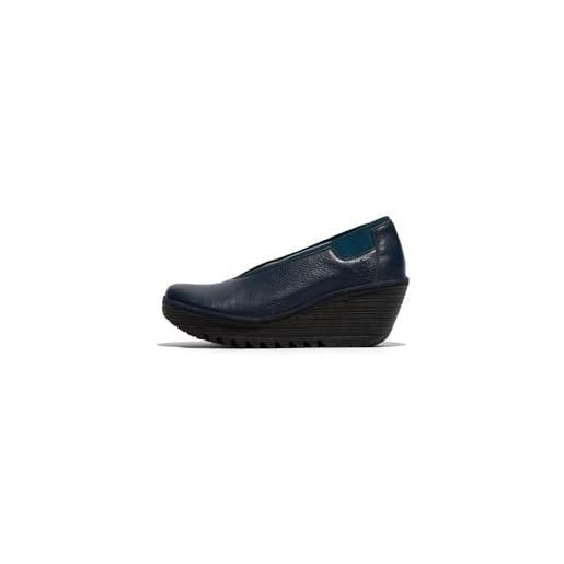 Fly London yoza438fly, scarpe décolleté donna, oceano, 36 eu