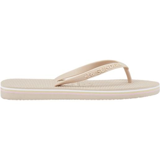 SUNDEK barracuda ciabatte infradito con profili arcobaleno bambina