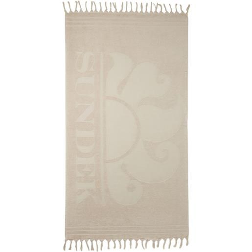 SUNDEK paraty telo mare jacquard con logo