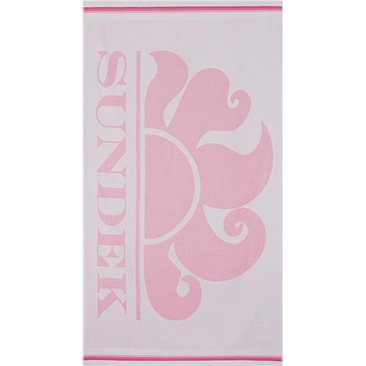 SUNDEK new classic telo mare jacquard con logo