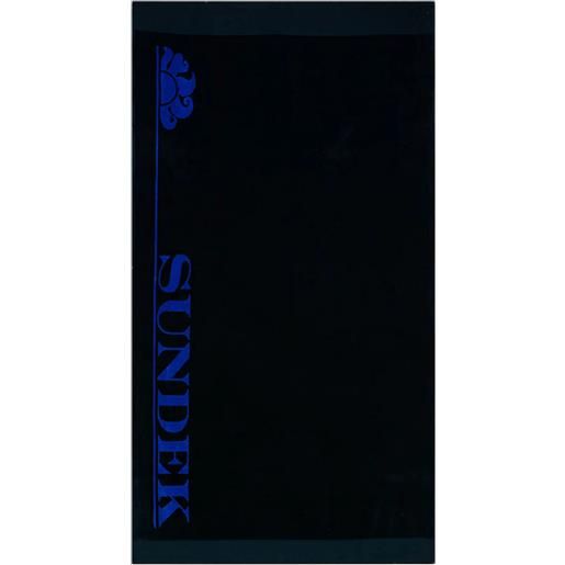 SUNDEK icon telo mare jacquard logo iconico