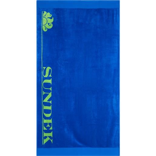 SUNDEK icon telo mare jacquard logo iconico