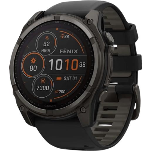 GARMIN fenix 8 solar 51mm sapphire carbon gray dlc black orologio gps multisport