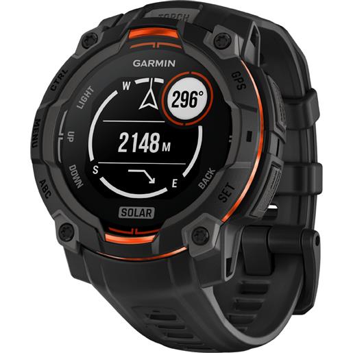 GARMIN instinct 3 45 mm solar black smartwatch gps