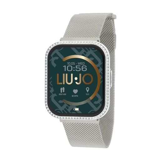Liu Jo orologio donna smartwatch voice slim luxury silver