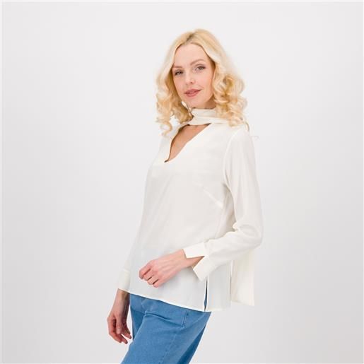 SottoMarino maglia in raso con sciarpina