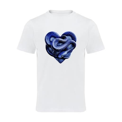 Inter la t-shirt "amarti è destino unisce qualità e stile per ogni tifoso nerazzurro. Realizzata in 100% cotone, taglie unisex adulto, prodotto ufficiale, bianca, xs