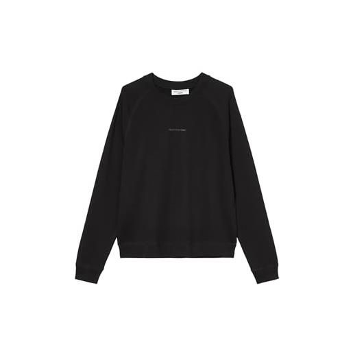 Marc O'Polo Denim marc oߴpolo denim donna felpa in cotone bio relaxed fit, nero (black), xl