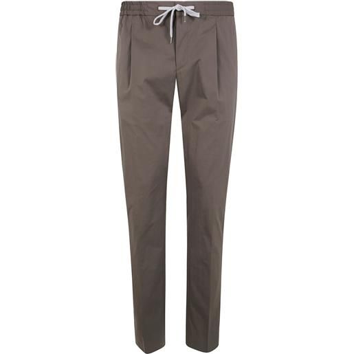 PT Torino pantaloni affusolati con pieghe - verde