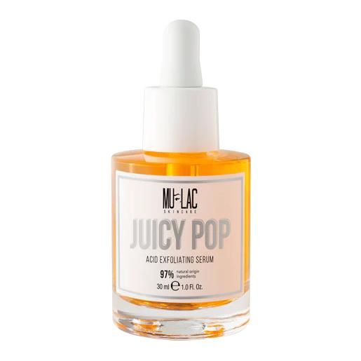 MULAC juicy pop acid exfoliating serum perfezionante uniformante 30 ml chimico siero