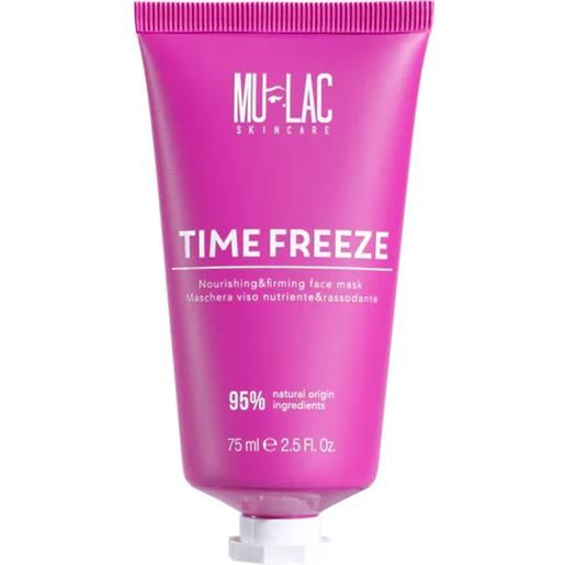 MULAC time freeze maschera viso nutriente e rassodante 75 ml tutti i tipi di pelle maschera
