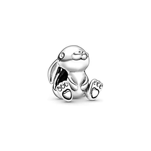PANDORA ciondolo nini the rabbit in argento sterling