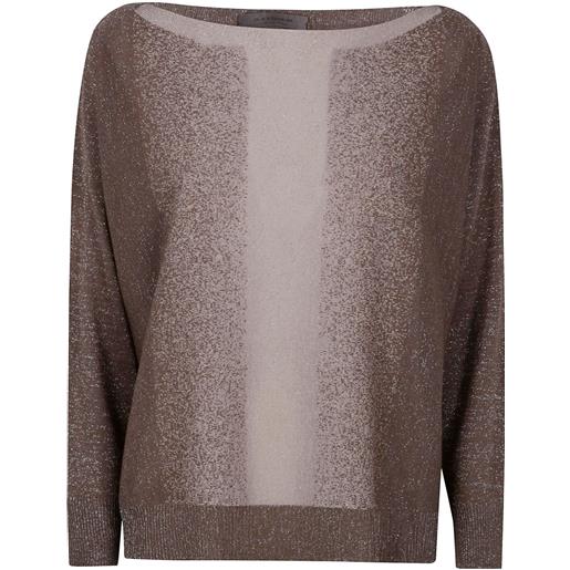 D.Exterior maglione oversize - marrone