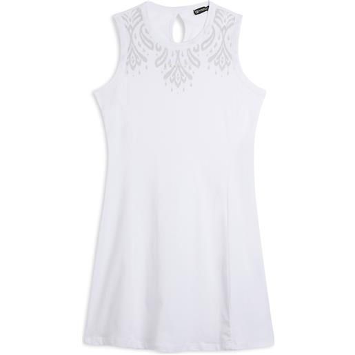 Freddy vestito senza maniche in jersey con dettagli floreali