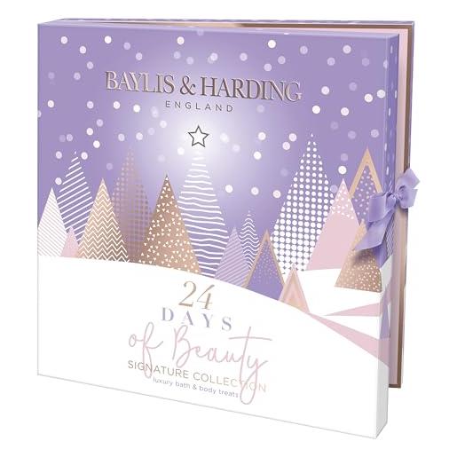Baylis & Harding calendario dell'avvento da donna, 24 giorni di bellezza, set regalo (confezione da 1), adatto ai vegani