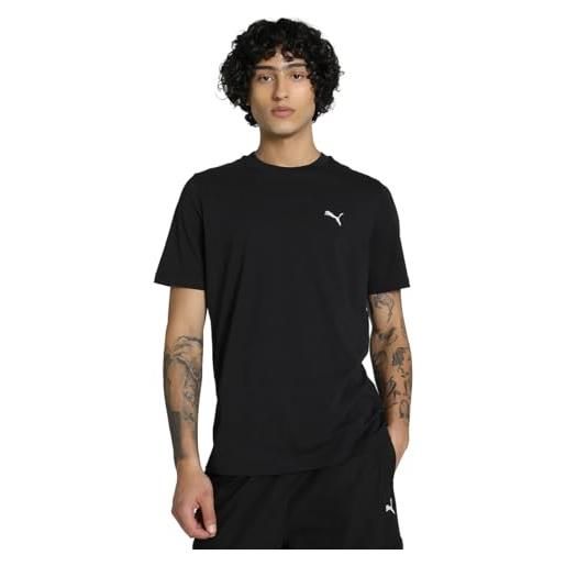 PUMA pumhb|#puma ess small logo tee maglietta, uomo, puma black, s