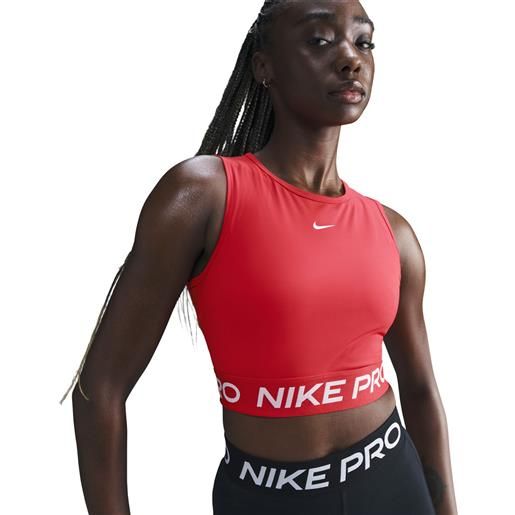 Nike canotta donna Nike pro dri-fit rosso