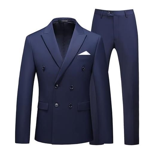 Pantaloni Da Uomo Slim Fit - Eleganti Per Business, Festa O Cerimonia, Misure Da S A 6XL - Foto 10