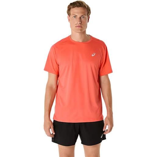 Asics t-shirt uomo Asics core ss rosso corallo