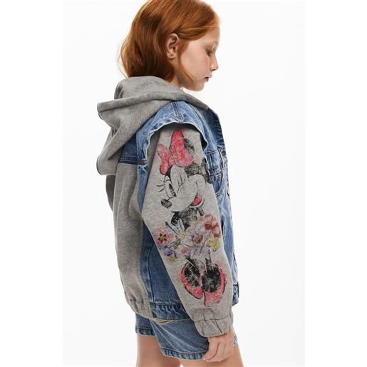 Desigual giacca di jeans combinata