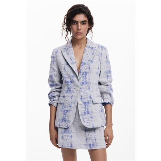 Desigual blazer a texture