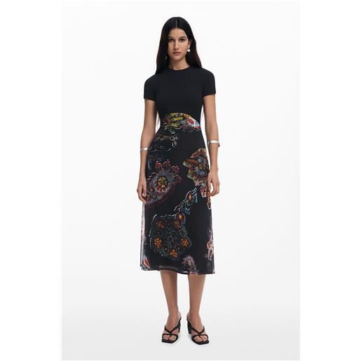 Desigual vestito disegnato da mr. Christian lacroix