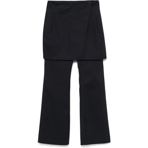 Low Classic pantaloni a strati - blu