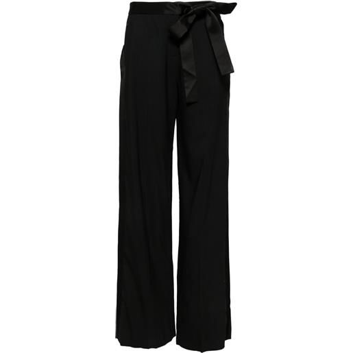 David Koma pantaloni ampi - nero