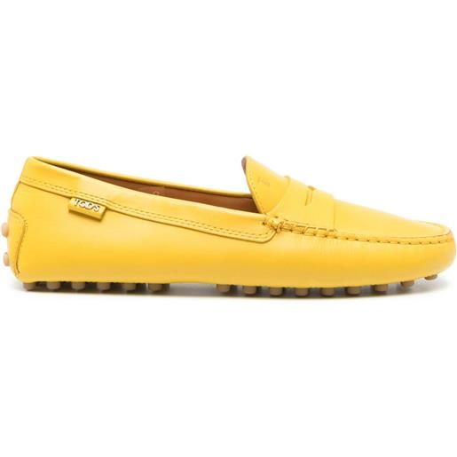 Tod's mocassini gommino - giallo