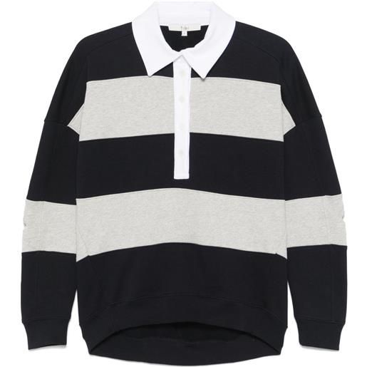 Tibi polo cocoon - blu