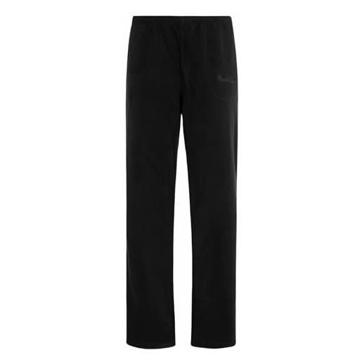Saggio renato balestra pantaloni in pile rb60 set 1 o 2 pezzi modello con tasche tessuto morbido caldo donna nero l