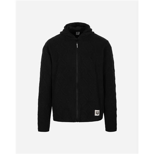 Arena athletic progress m - felpa - uomo - nero