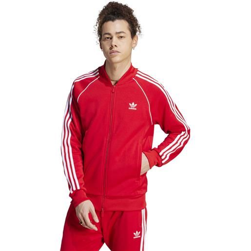 Adidas giacca uomo Adidas adicolor classics sst rosso