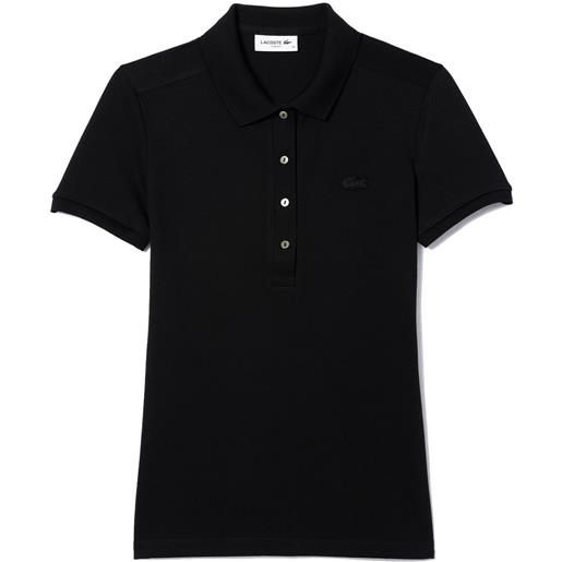 LACOSTE polo mini pique' stretch donna