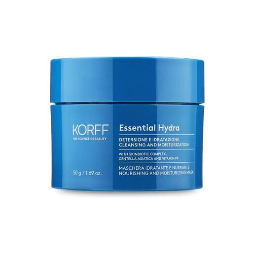 Korff - essential maschera idratante nutriente confezione 50 ml