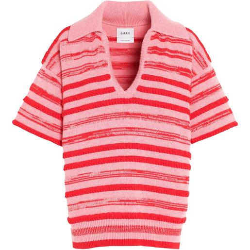 Barrie polo a righe - rosso