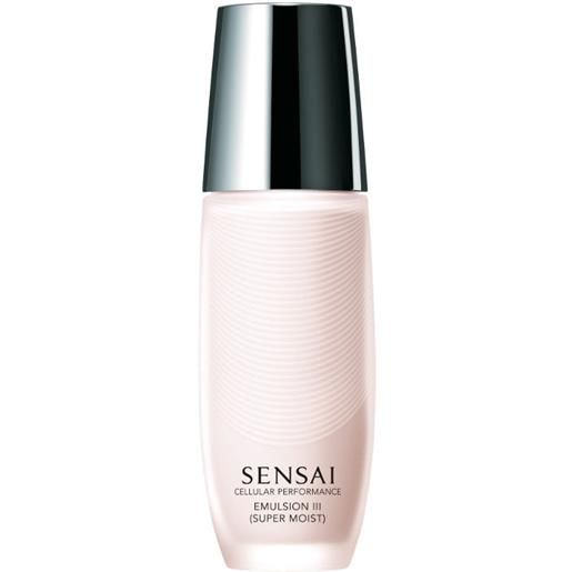 Sensai cellular performance emulsion iii (super moist) - pelli secche e molto secche - 100 ml