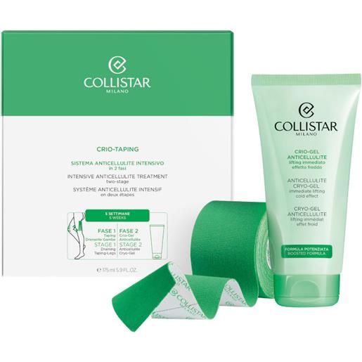 Collistar crio-taping sistema anticellulite intensivo in 2 fasi 1 rotolo di tape 5cm*5m + 175 ml - 1 rotolo di tape 5cm*5m + 175 ml