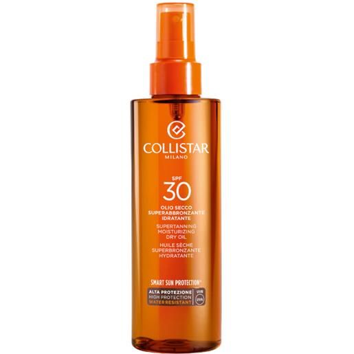 Collistar olio secco superabbronzante idratante spf 30 200 ml - 200 ml